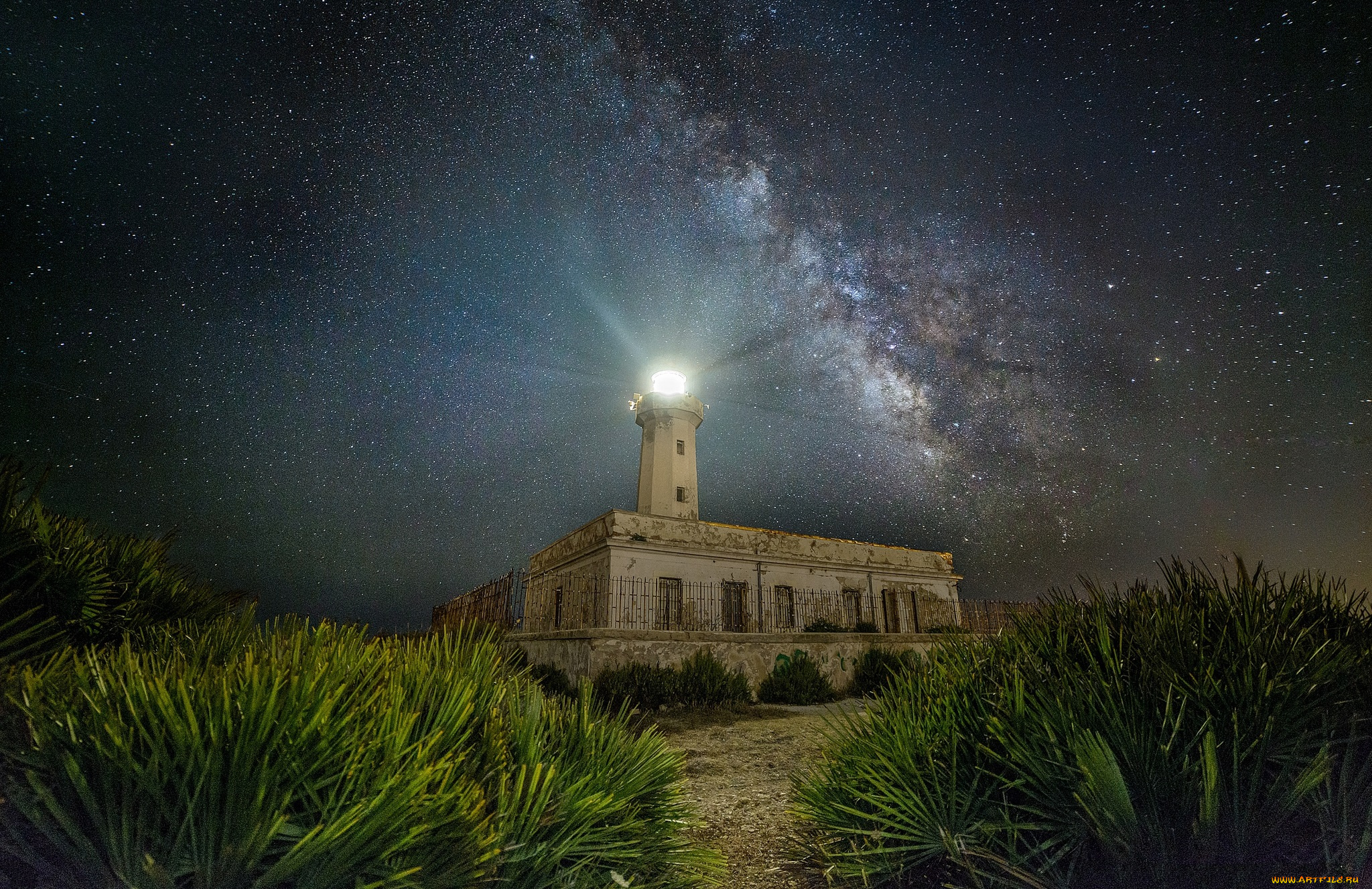 природа, маяки, простор