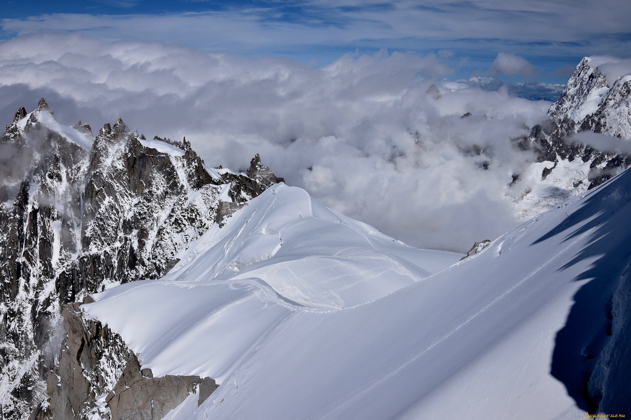 природа, горы, простор