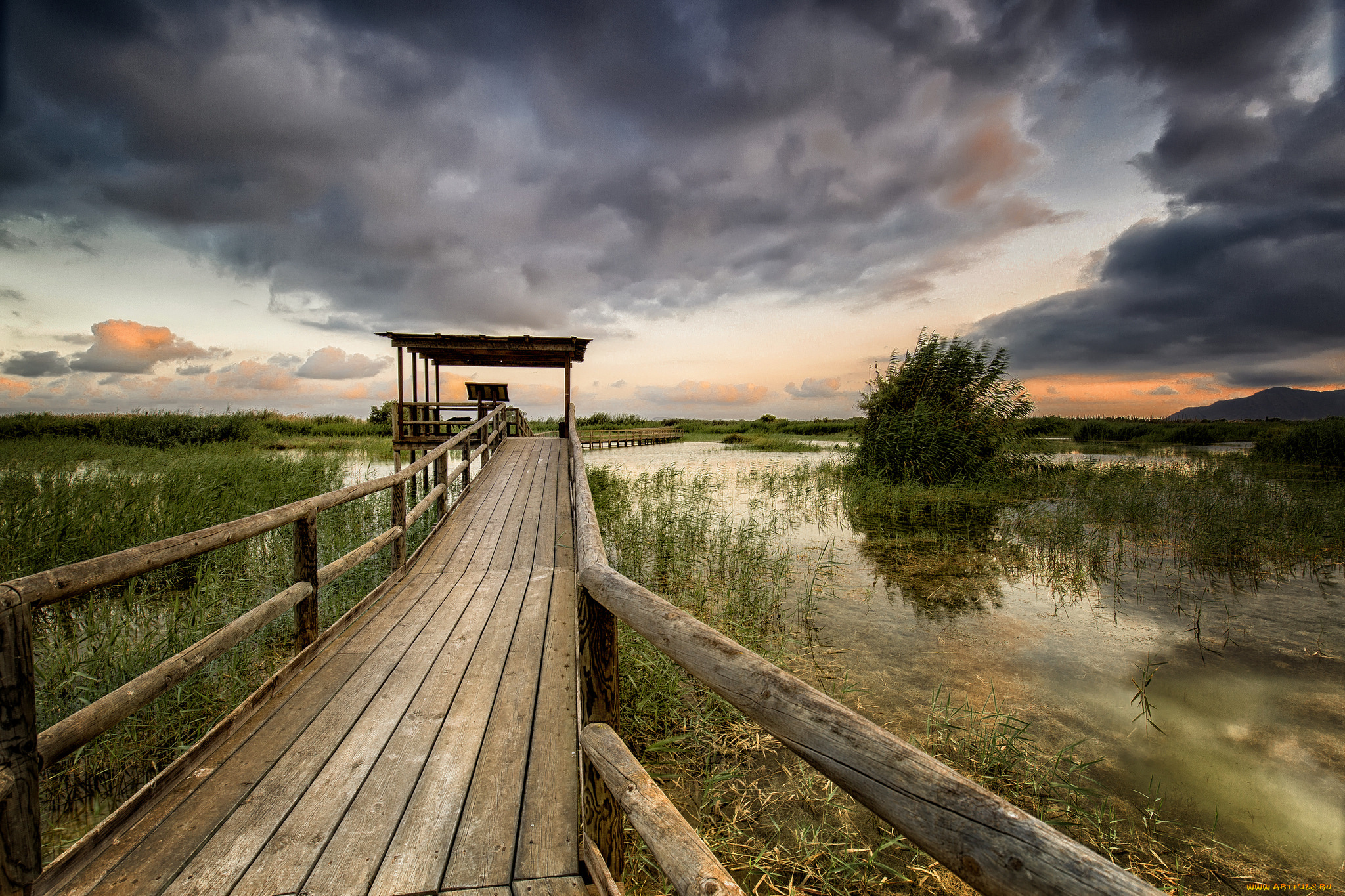 природа, реки, озера, простор