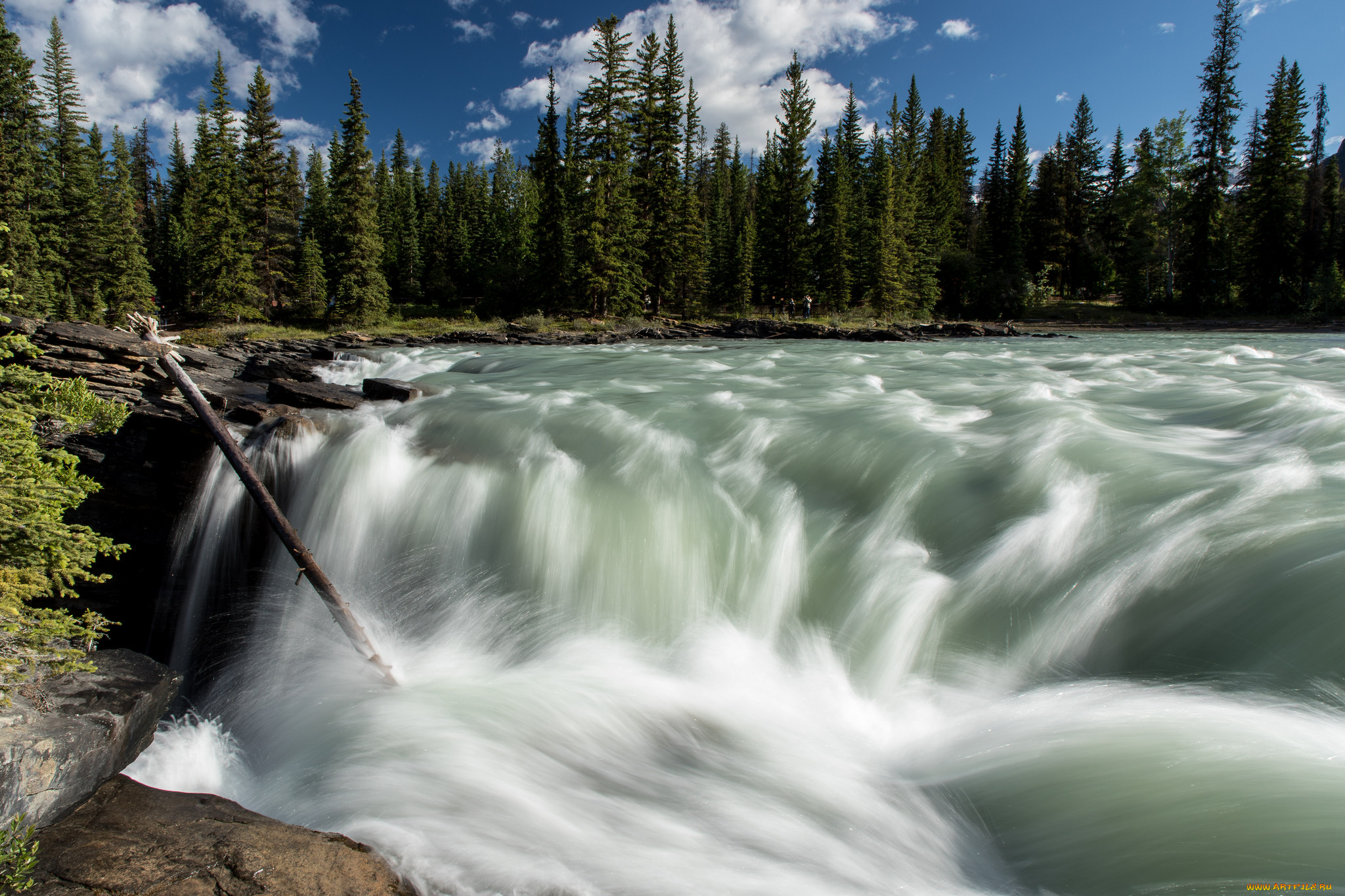 природа, водопады, простор