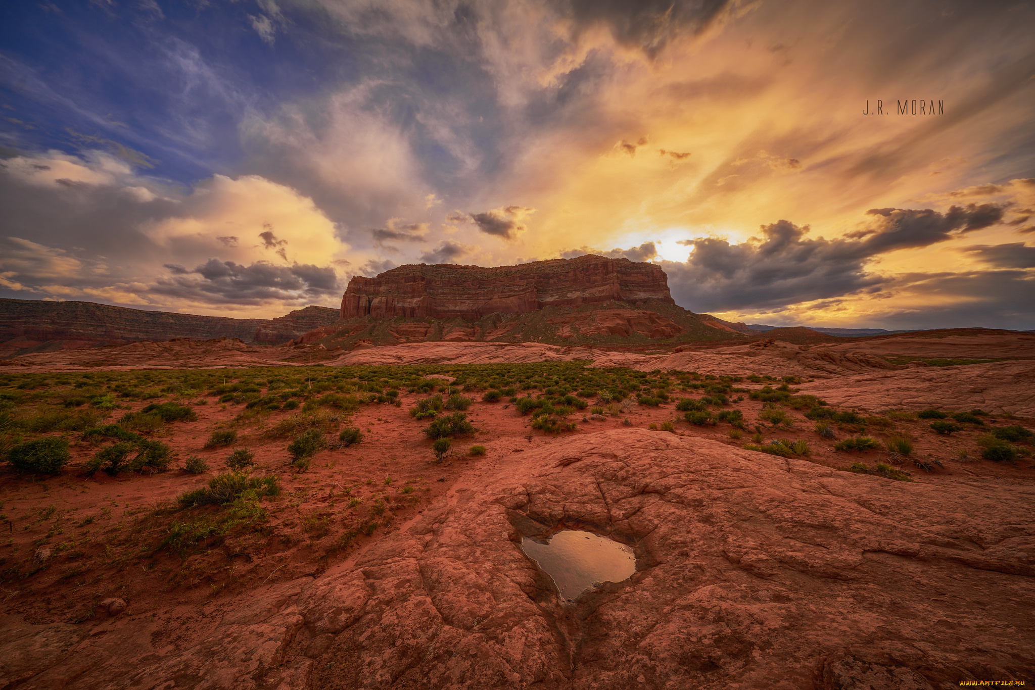 природа, пустыни, простор