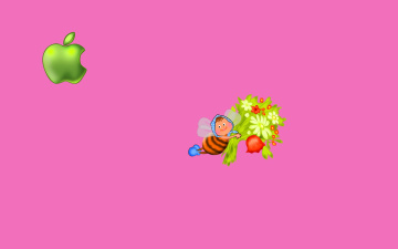 Картинка компьютеры apple фон логотип