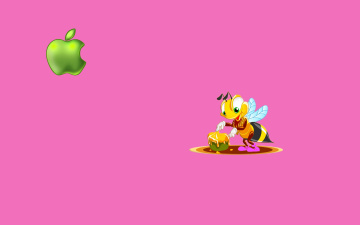 обоя компьютеры, apple, фон, логотип