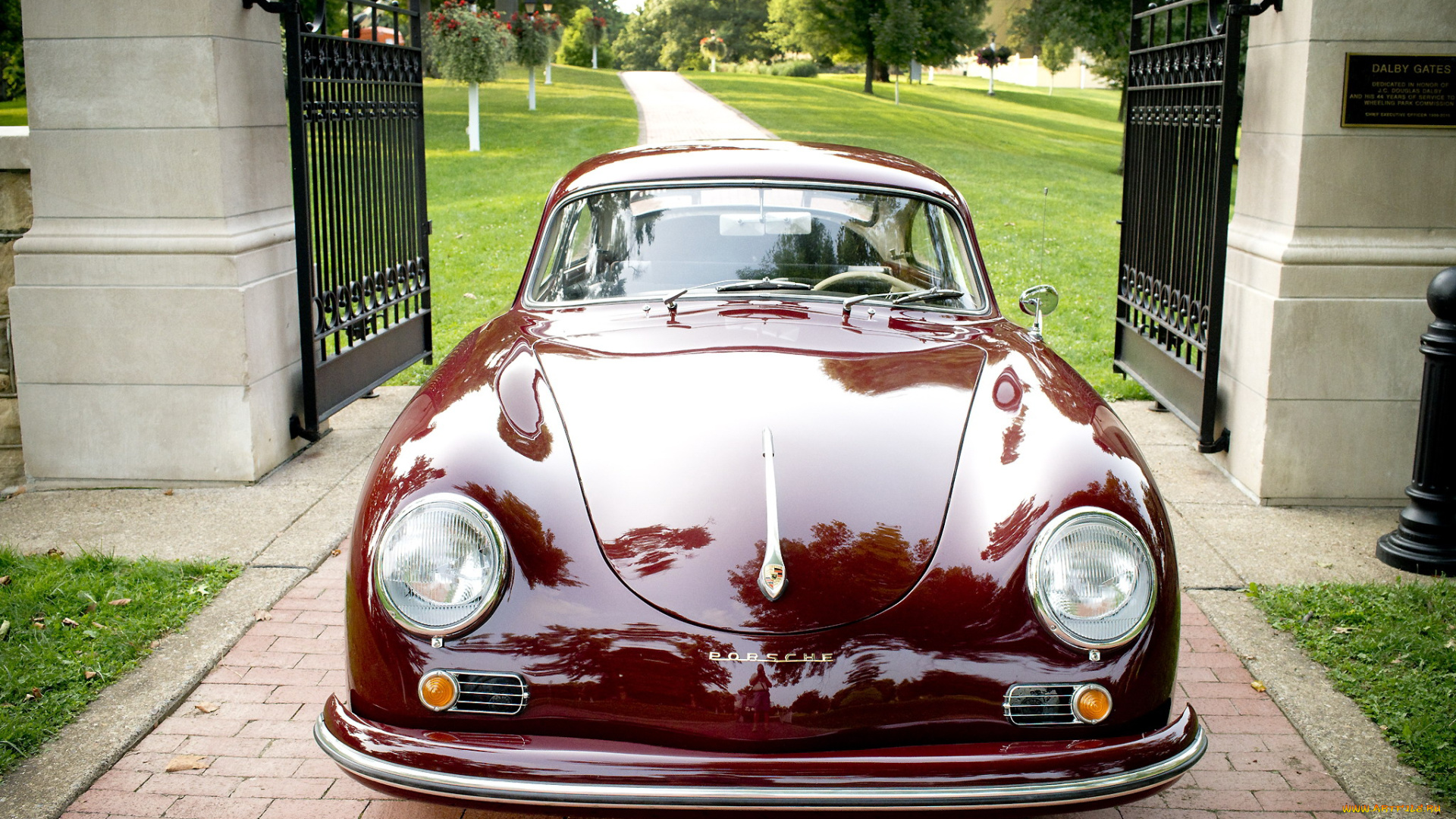 автомобили, porsche, 1956, 356a, 1600, coupe