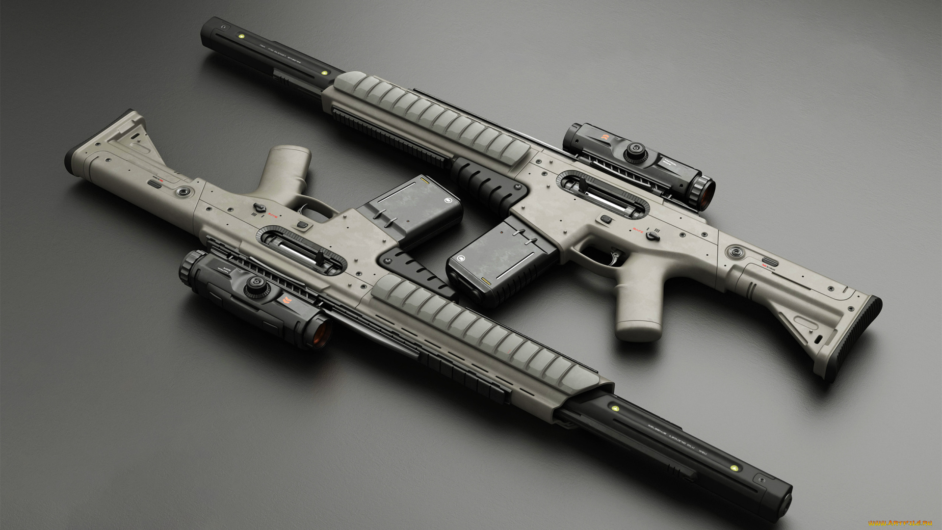 оружие, автоматы, фон, автомат