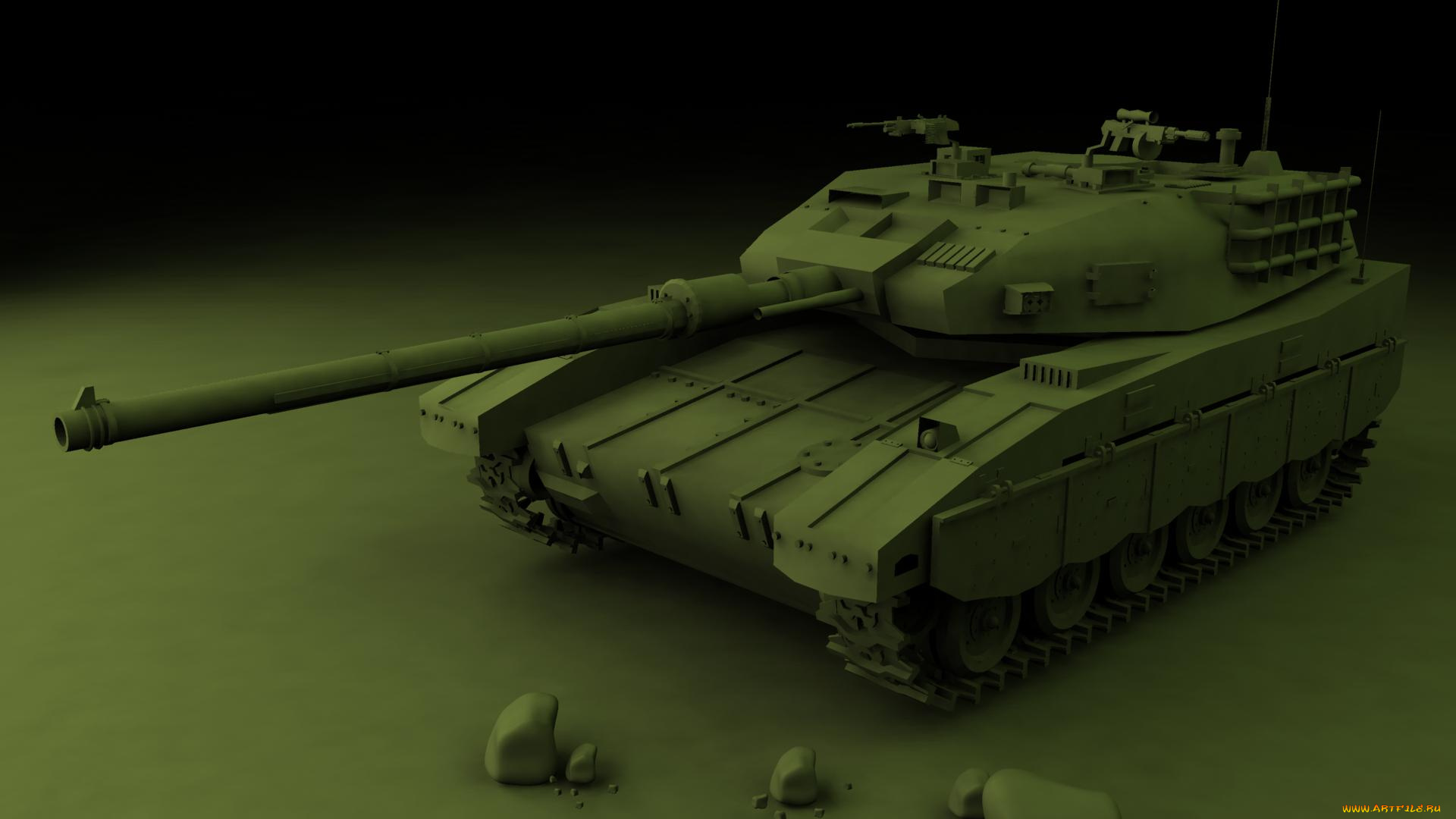 техника, 3d, танк