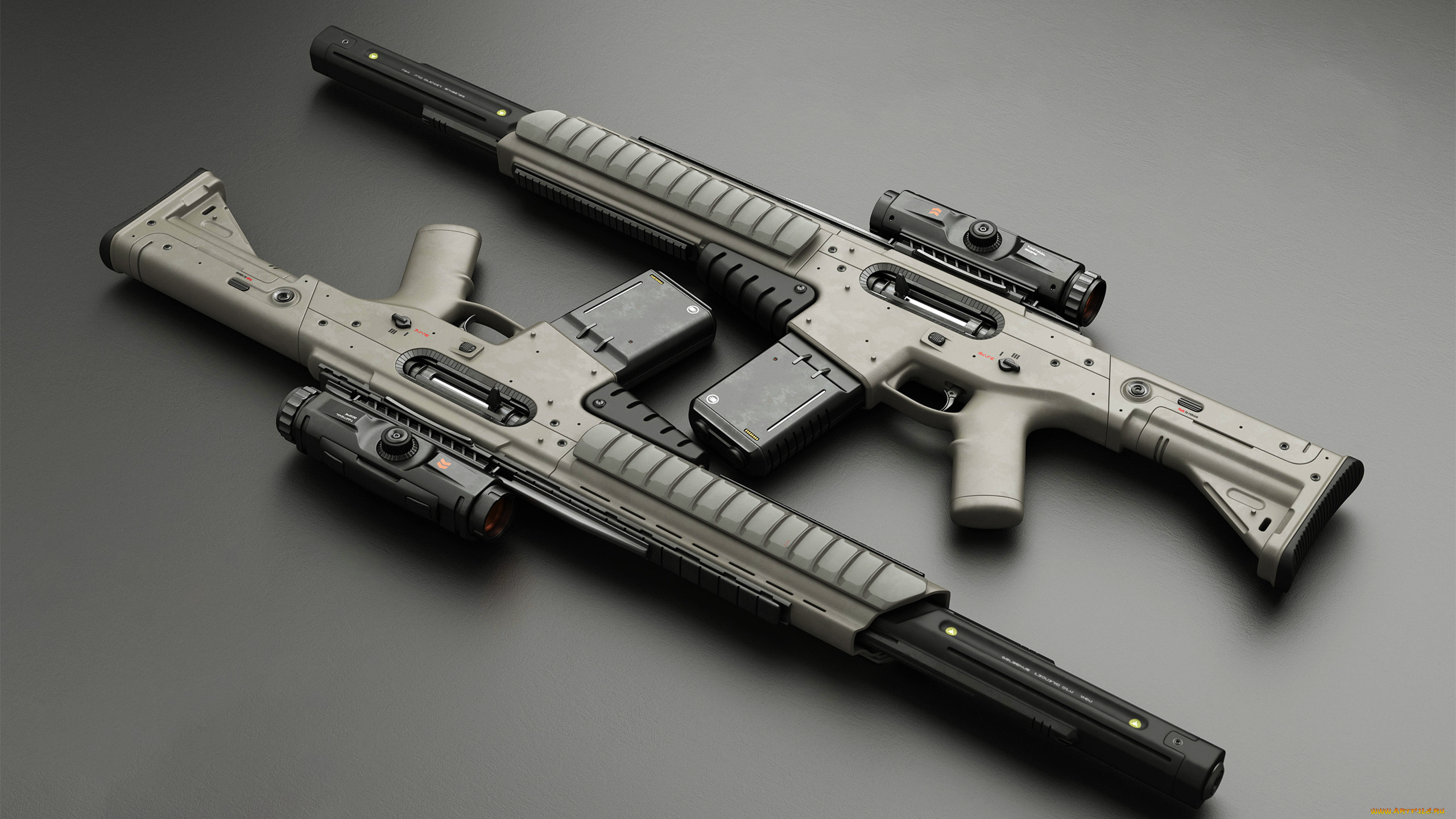 оружие, автоматы, фон, автомат