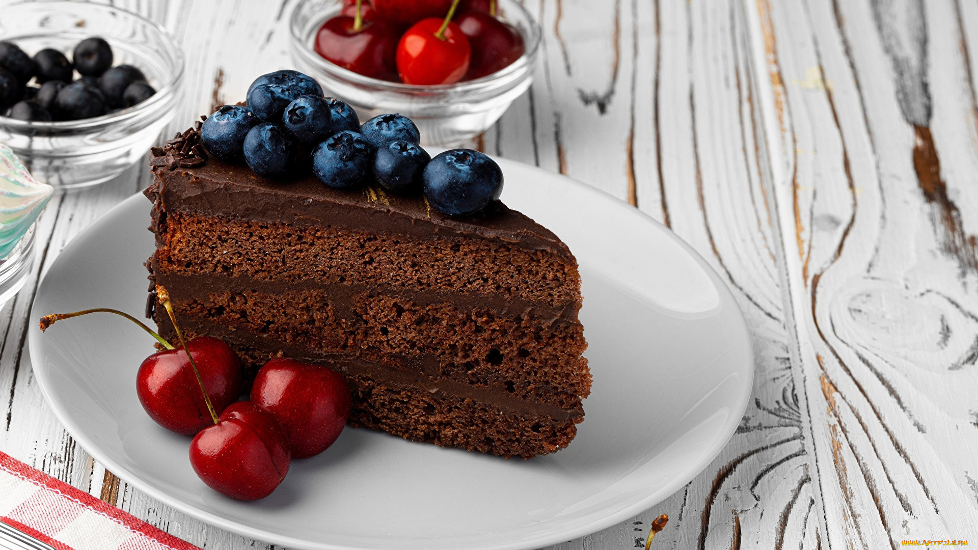 еда, пирожные, , кексы, , печенье, пирожное, вишни, черника