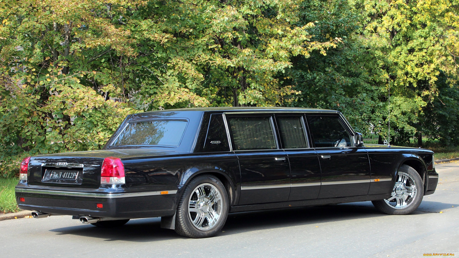 зил, автомобили, автомобиль, лимузин, чёрный