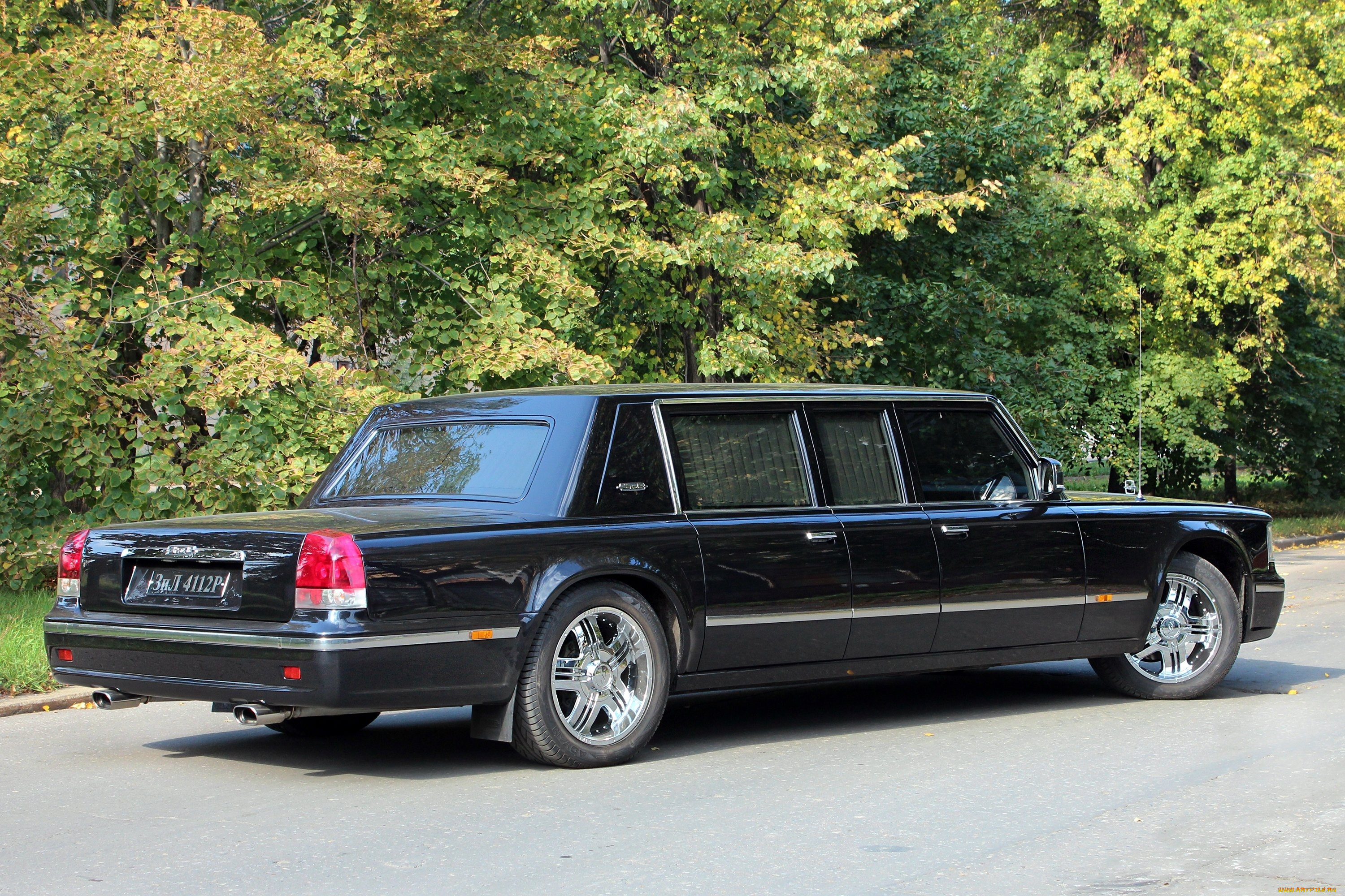 зил, автомобили, автомобиль, лимузин, чёрный