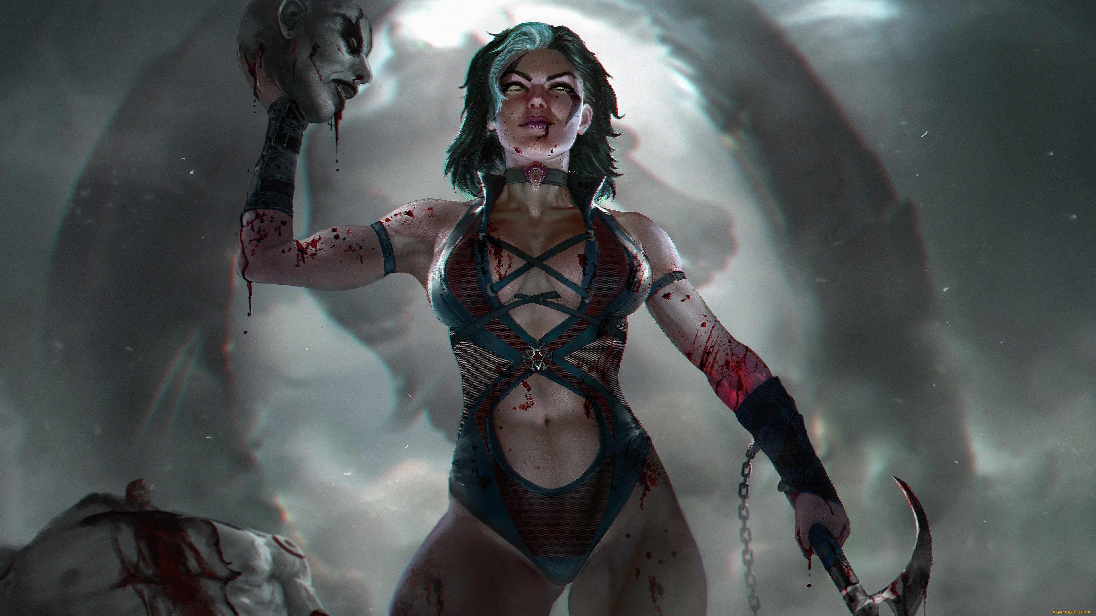 видео, игры, mortal, kombat, sareena, mortal, kombat, jaggudada