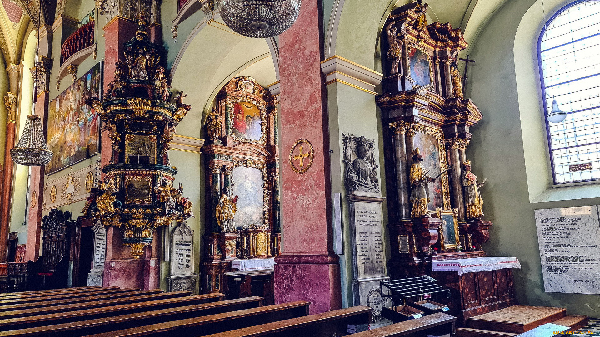 интерьер, убранство, , роспись, храма, храм