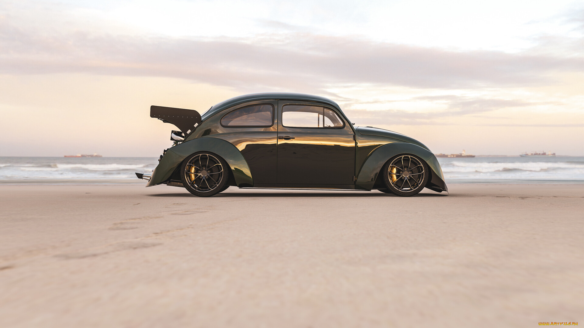 volkswagen, beetle, revenge, автомобили, 3д, volkswagen, beetle, revenge