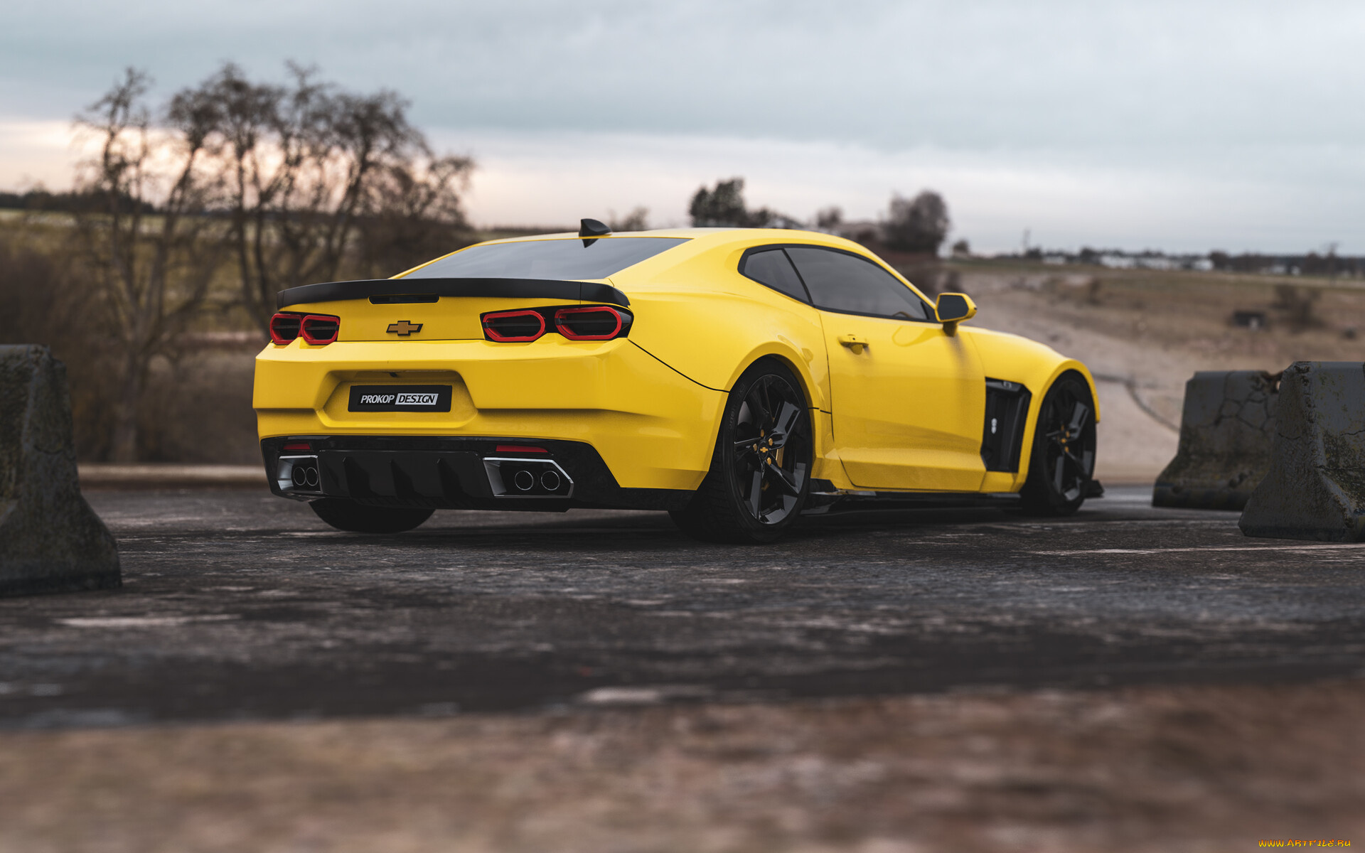 chevrolet, camaro, rs, bumble, bee, new, vision, автомобили, 3д, chevrolet, camaro, rs, bumble, bee, new, vision