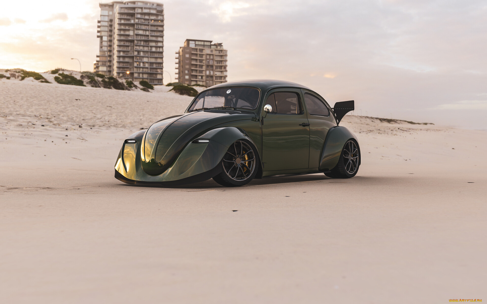 volkswagen, beetle, revenge, автомобили, 3д, volkswagen, beetle, revenge