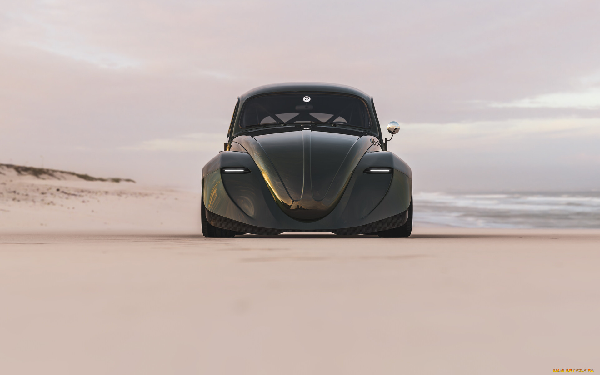 volkswagen, beetle, revenge, автомобили, 3д, volkswagen, beetle, revenge