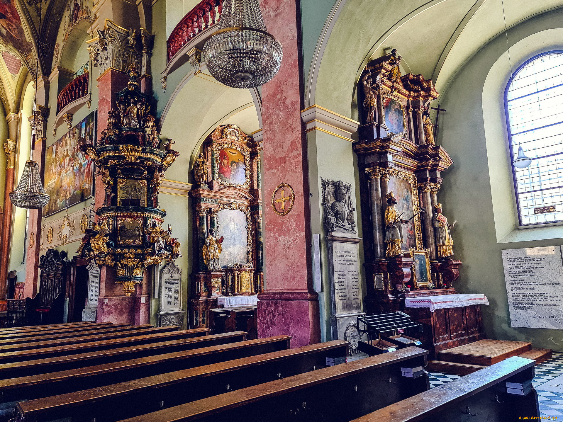 интерьер, убранство, , роспись, храма, храм