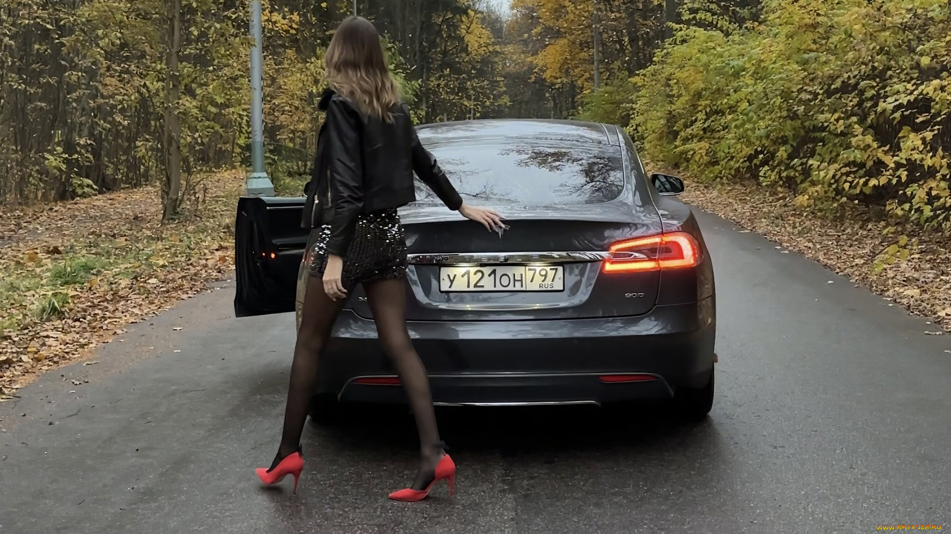 автомобили, -авто, с, девушками, красивая, девушка