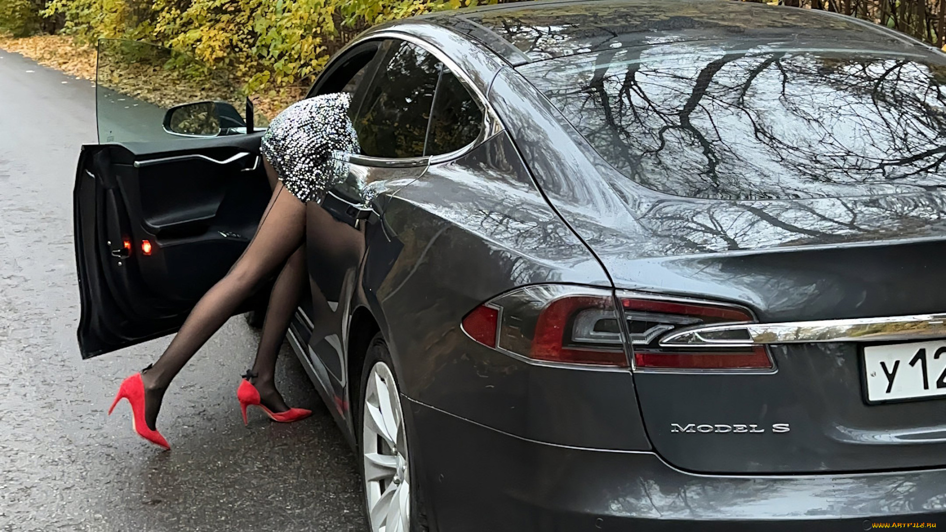 автомобили, -авто, с, девушками, красивая, девушка