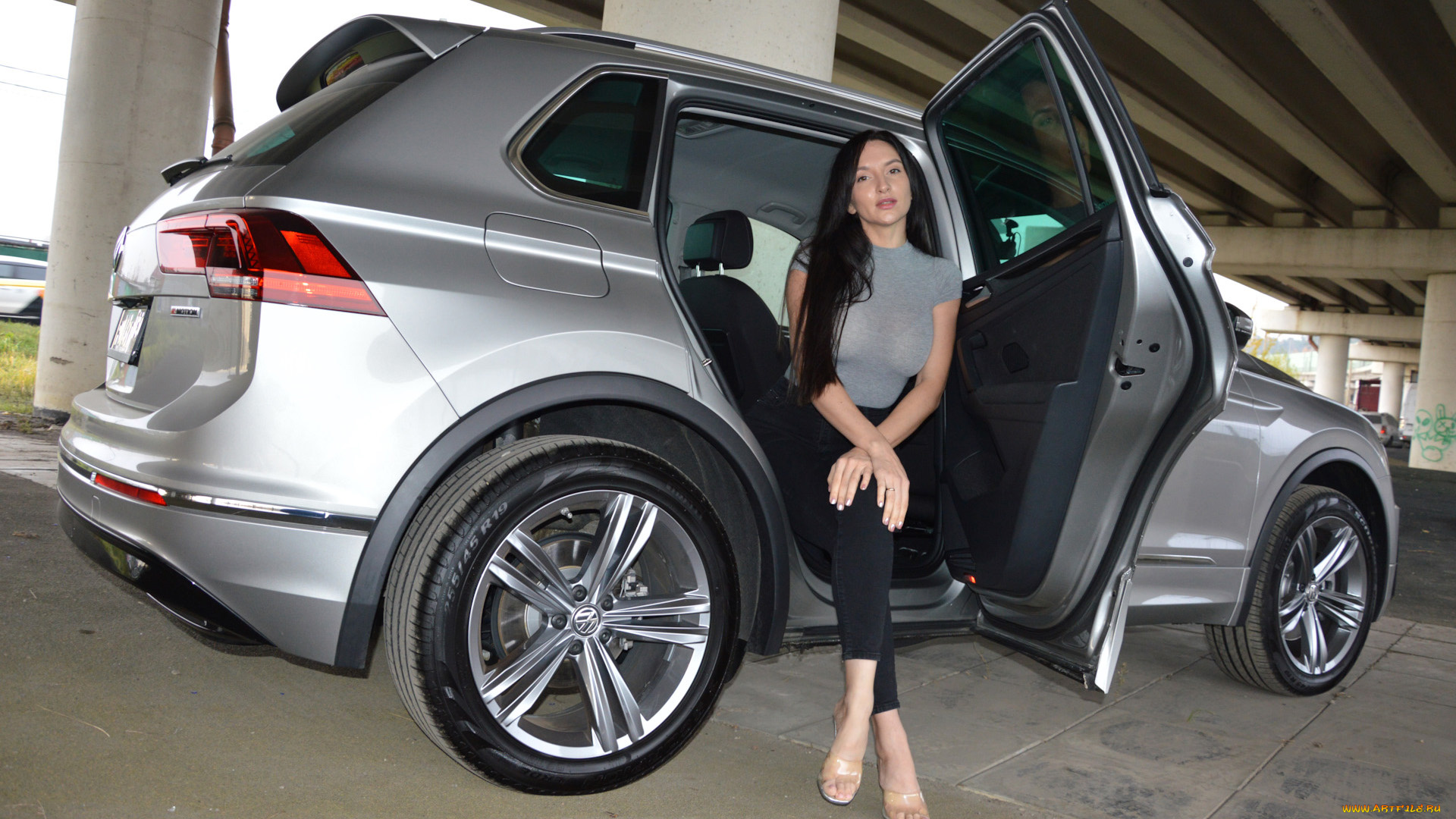 автомобили, -авто, с, девушками, красивая, девушка