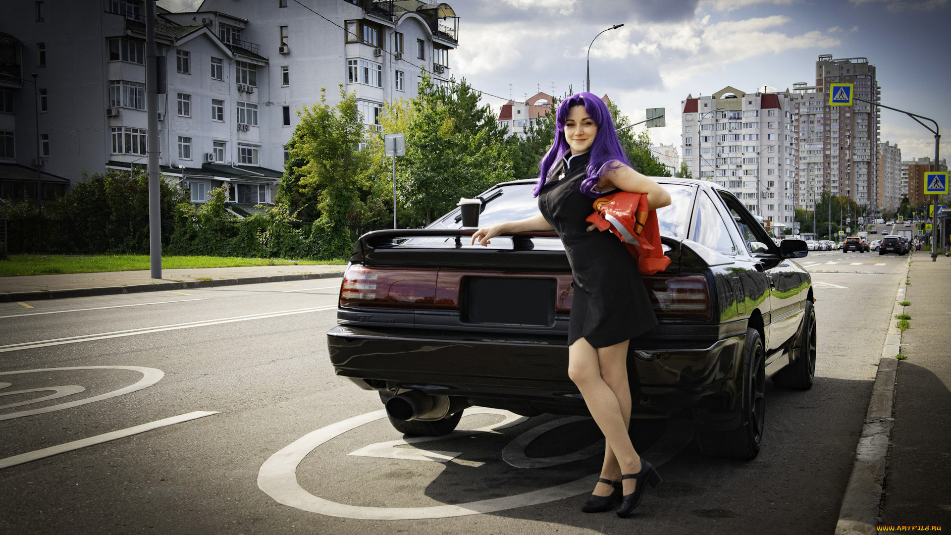 автомобили, -авто, с, девушками, toyota, supra