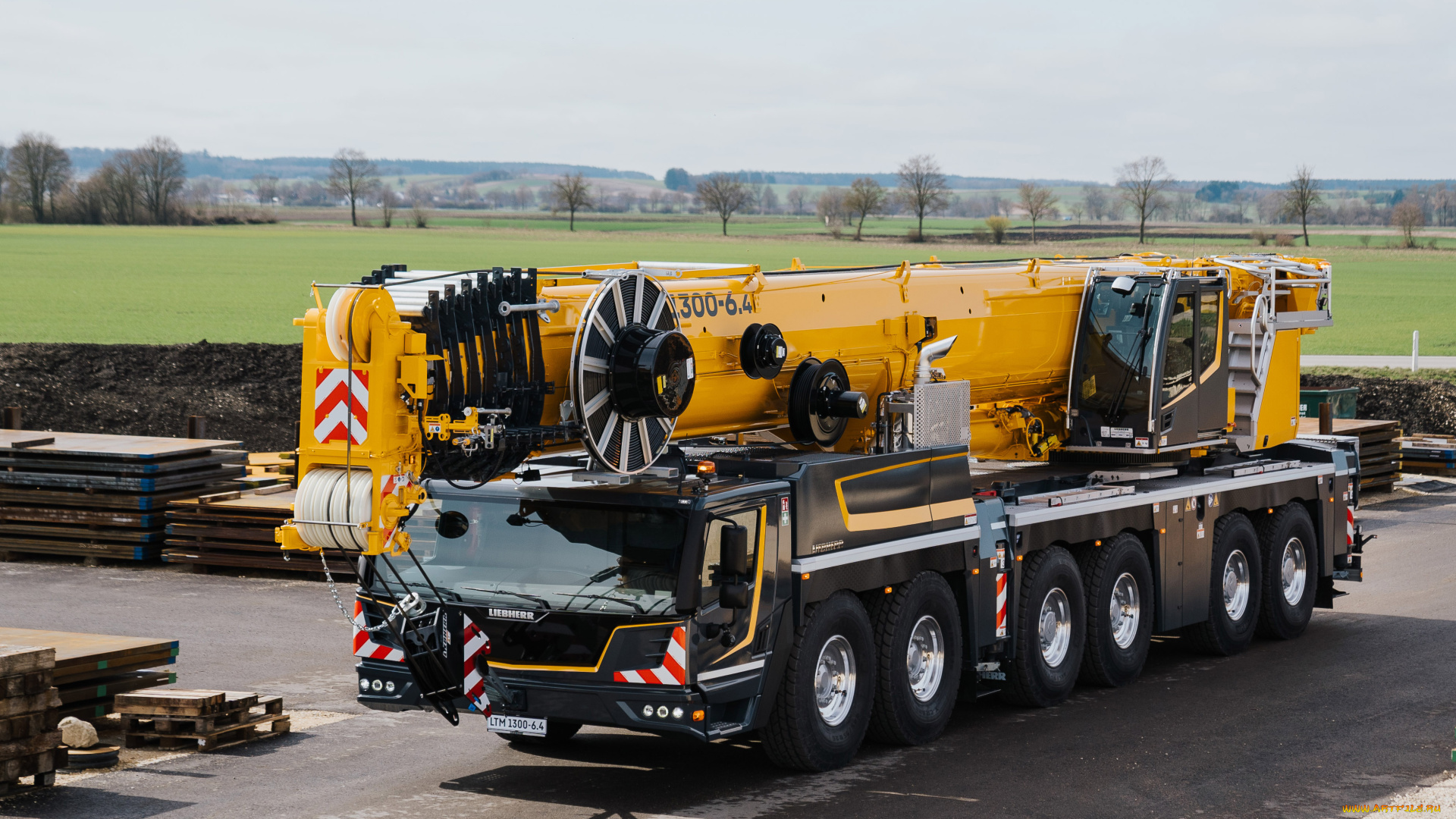 техника, краны, liebherr