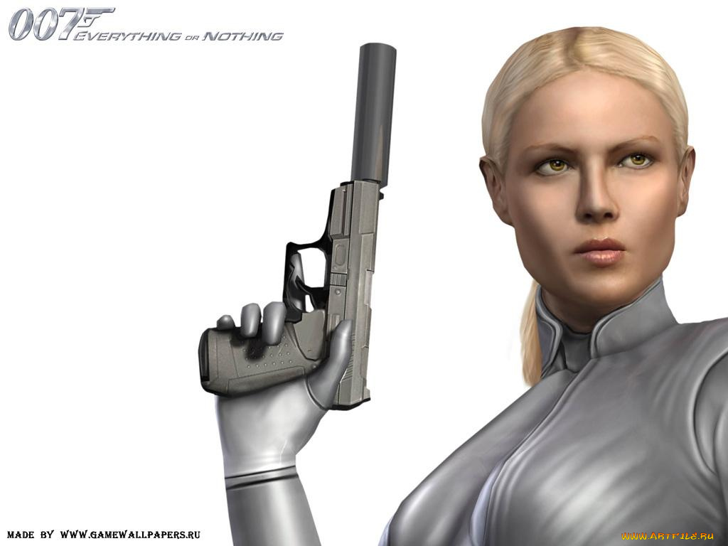 видео, игры, james, bond, 007, everything, or, nothing