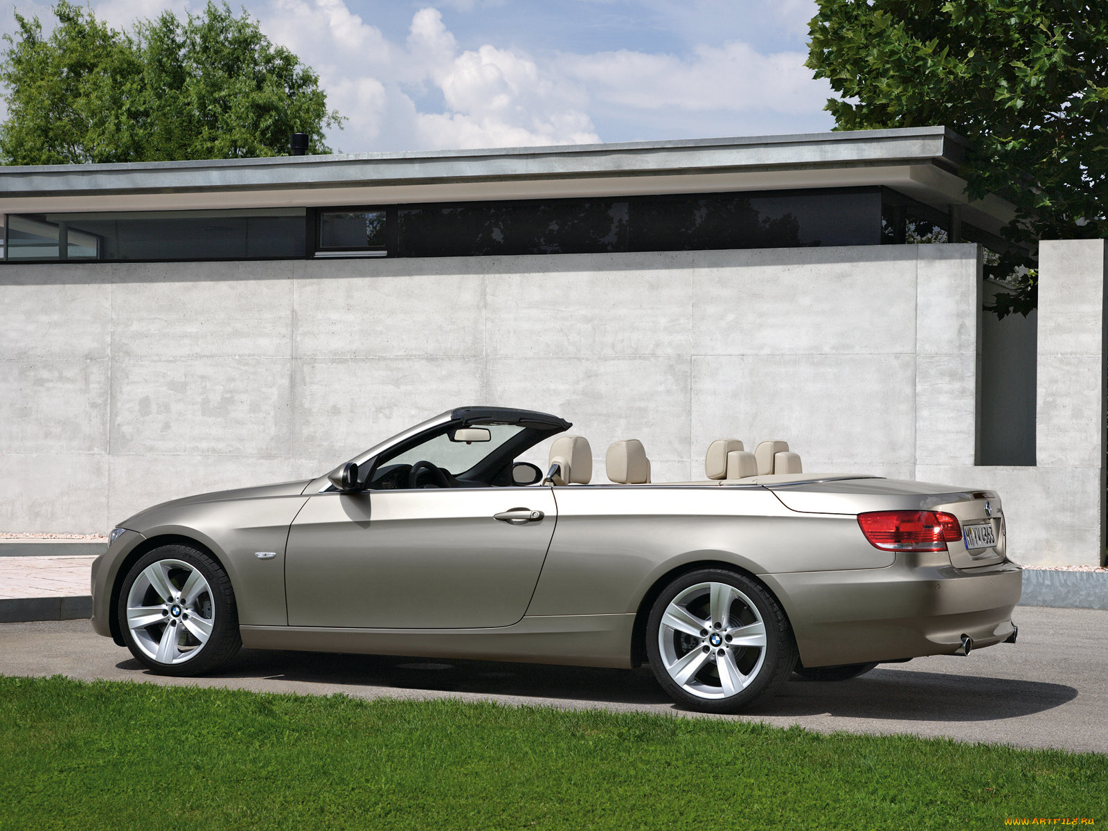 bmw, 335i, convertible, 2007, автомобили