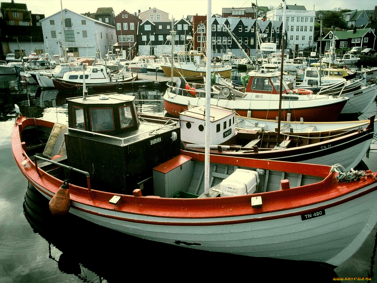 корабли, порты, причалы