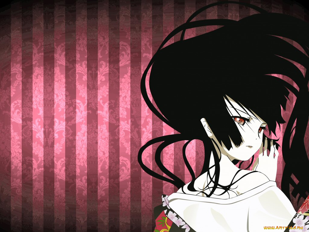 аниме, jigoku, shoujo