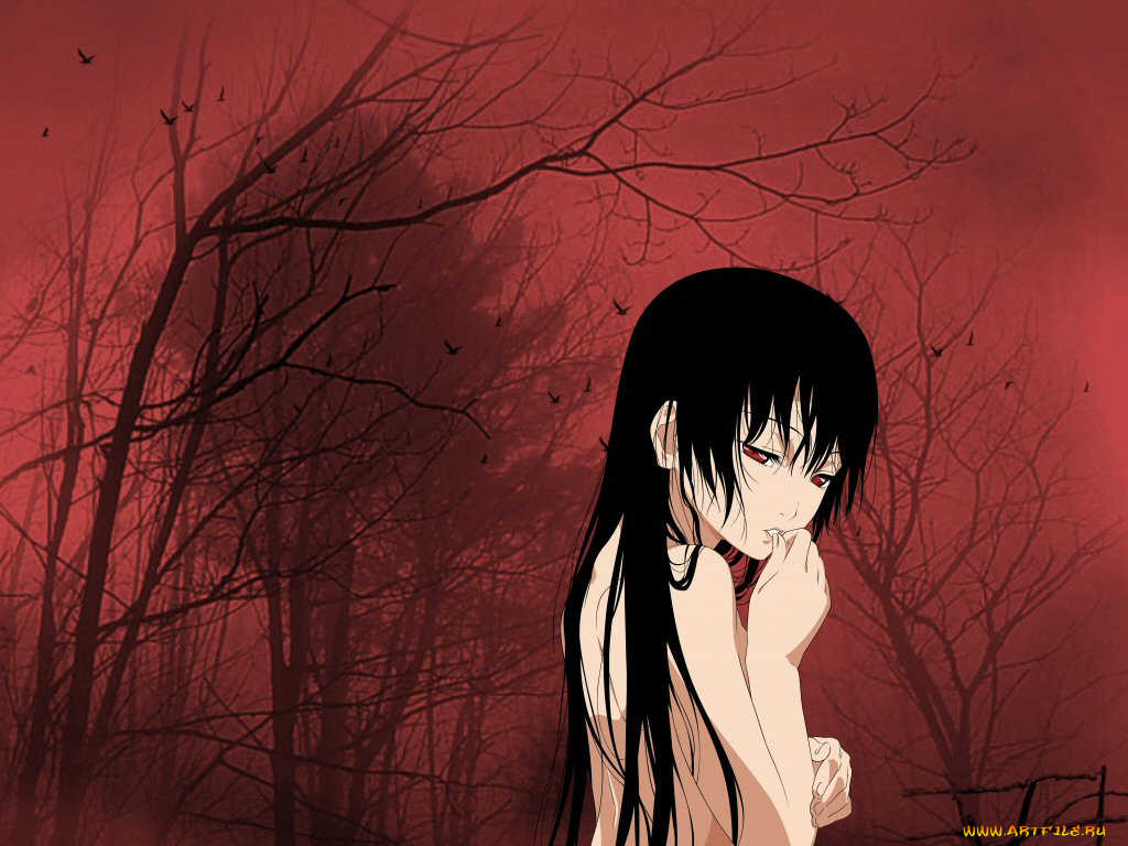 аниме, jigoku, shoujo