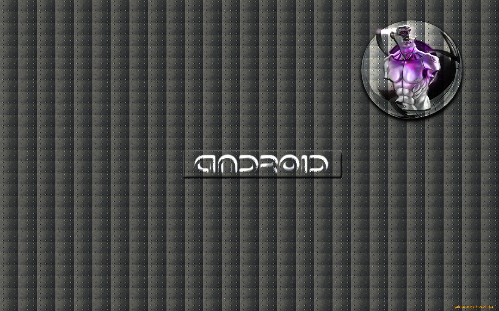 компьютеры, android, фон, тёмный, сетка