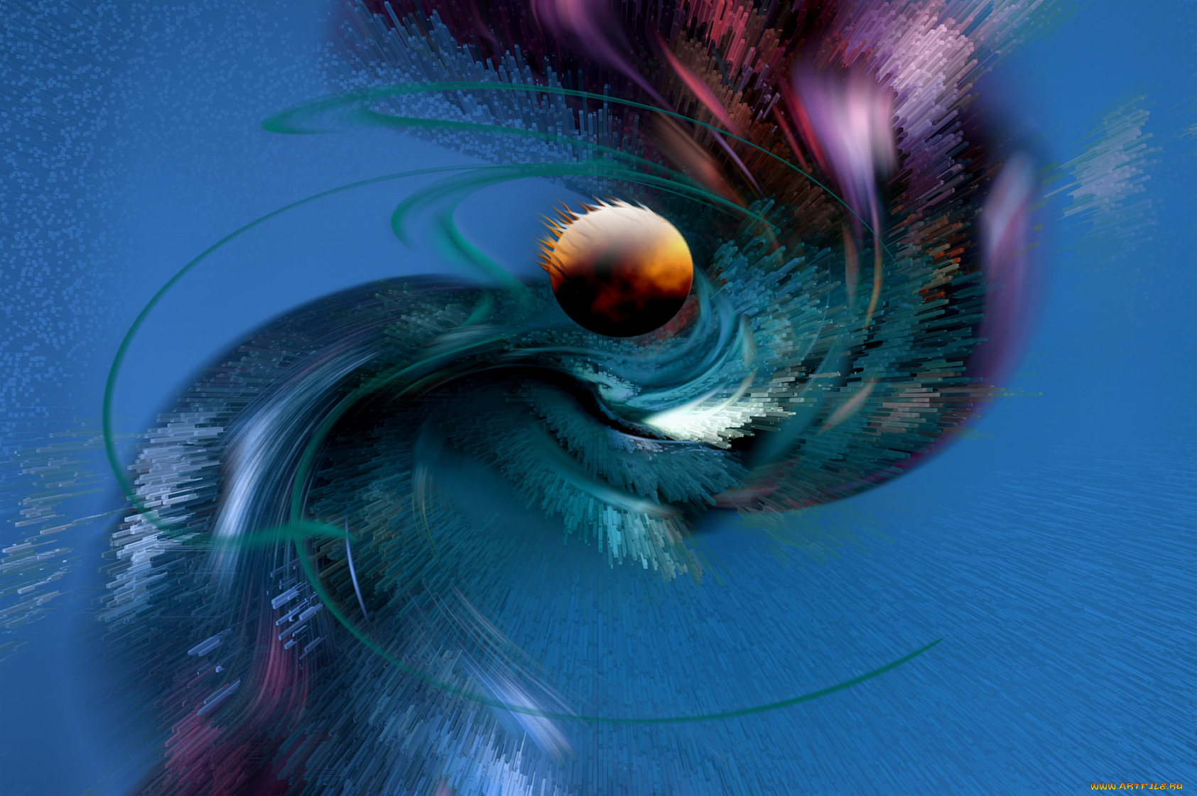 3д, графика, abstract, абстракции, узор