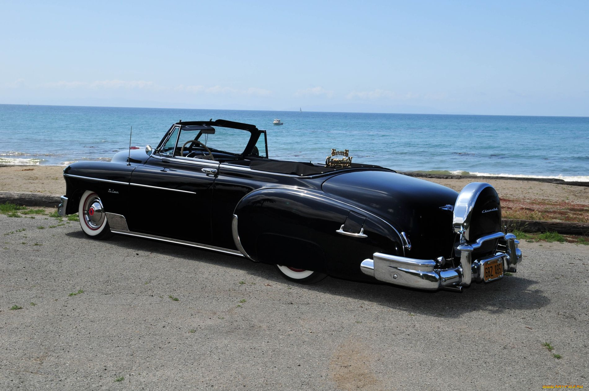 1949, chevrolet, convertible, автомобили, custom, classic, car