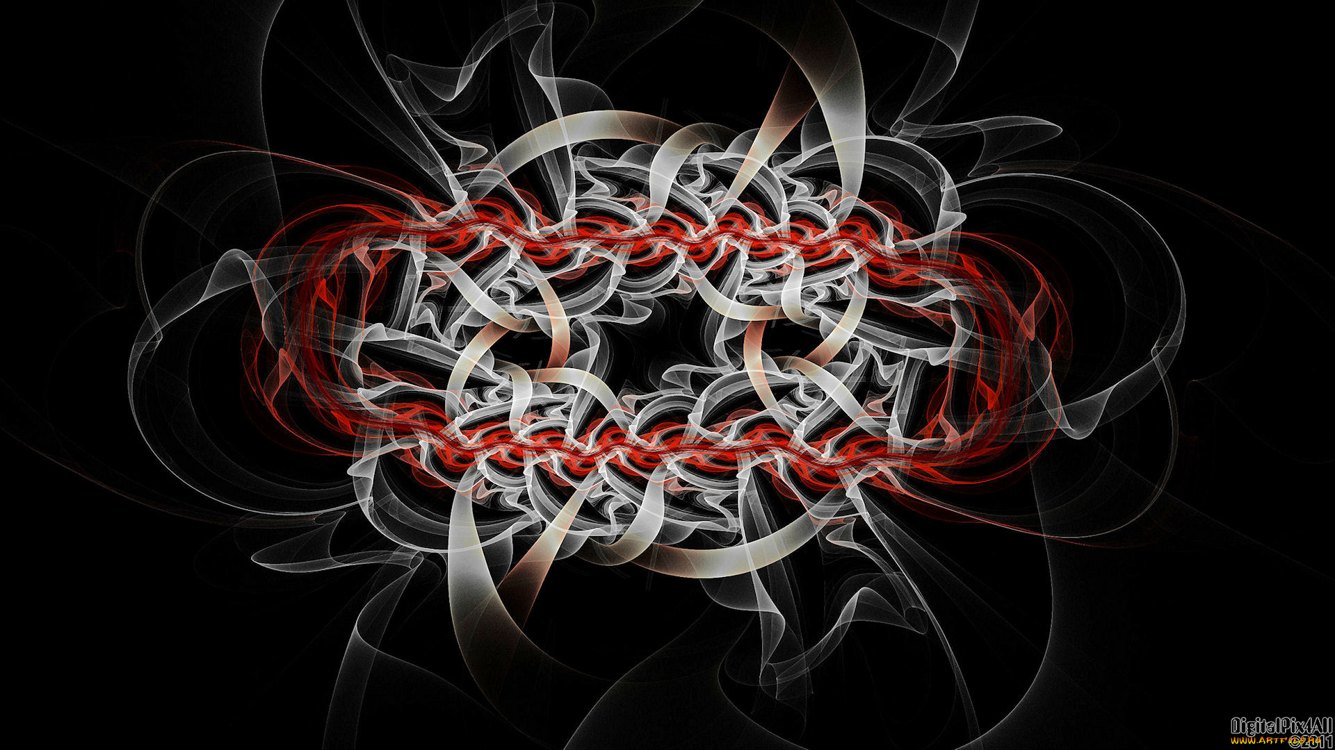 3д, графика, fractal, фракталы, узор, абстракция