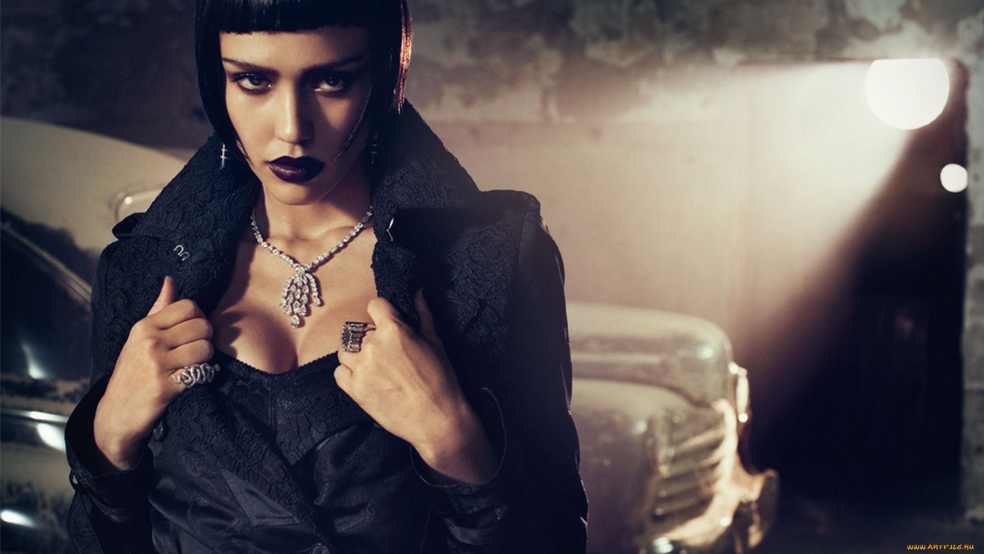 Jessica, Alba, девушки, авто