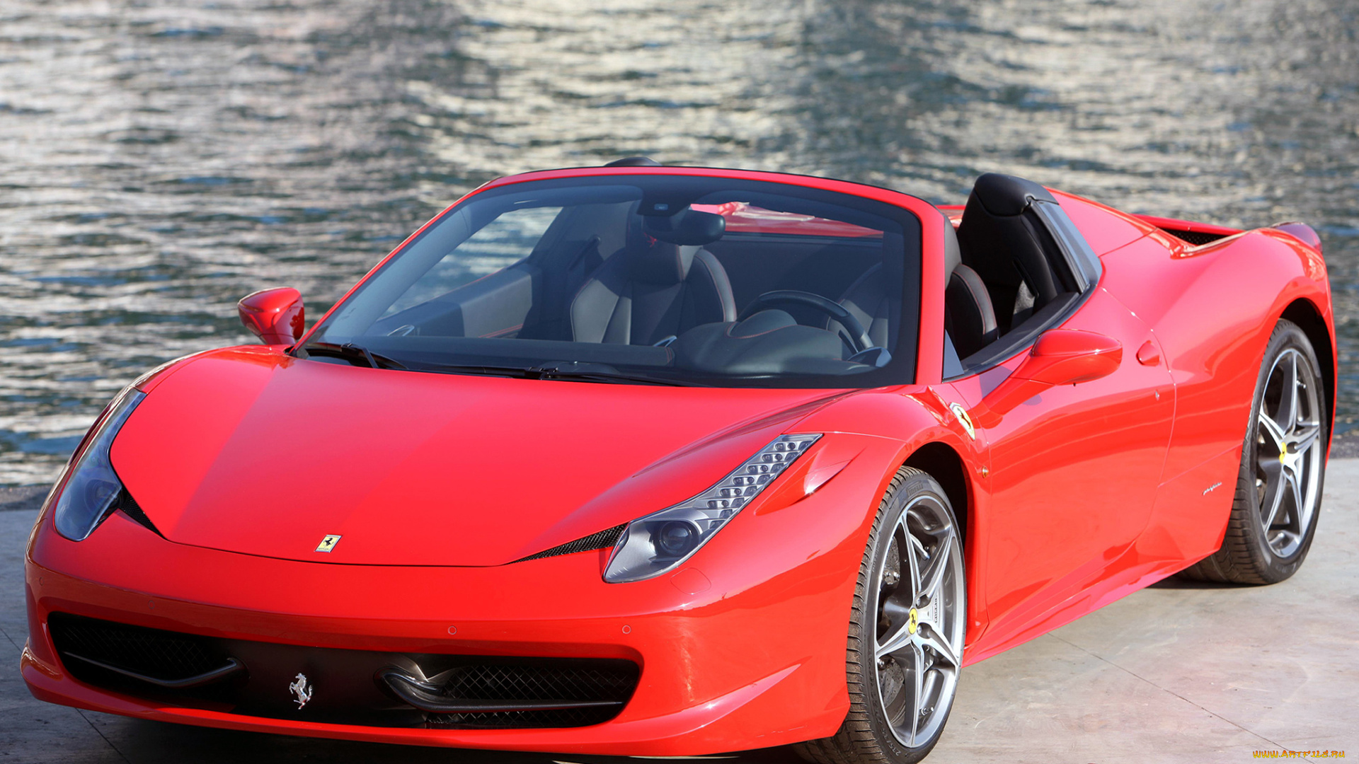 ferrari, 458, spider, автомобили