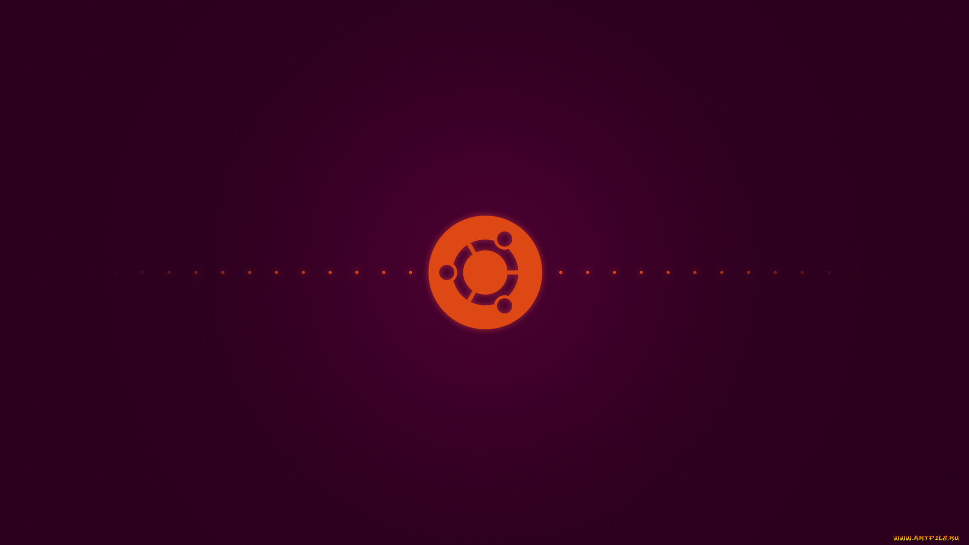 компьютеры, ubuntu, linux, фон, тёмнокрасный