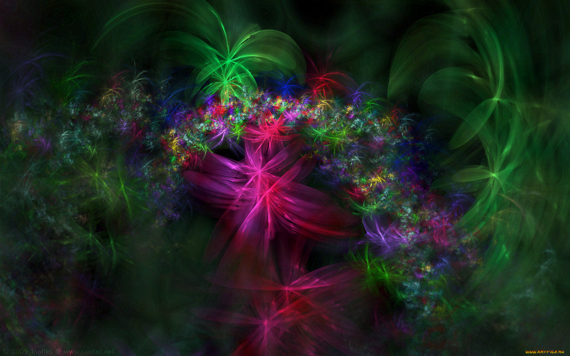 3д, графика, abstract, абстракции, узор, тёмный