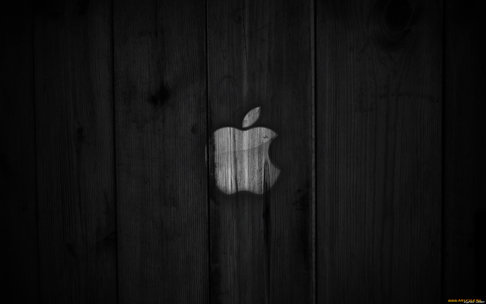 компьютеры, apple, фон, логотип, яблоко, тёмный, доски