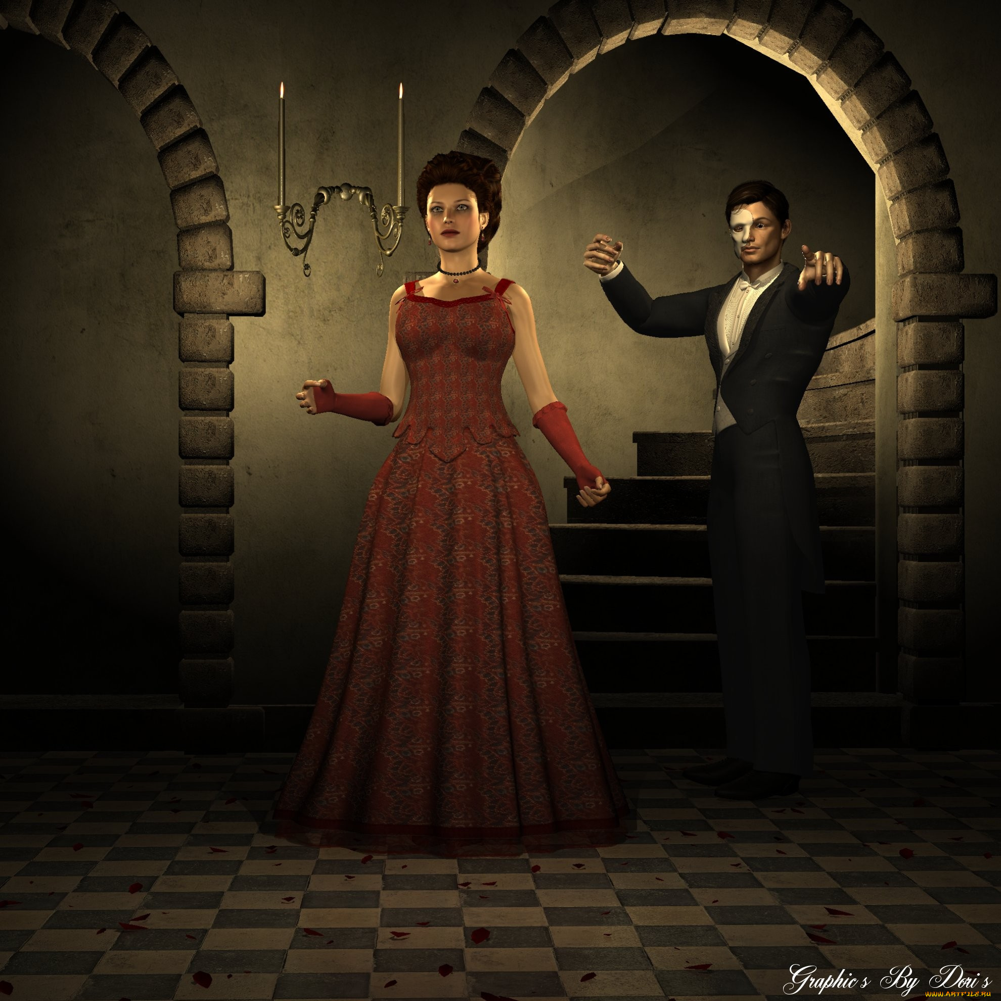 3д, графика, people, люди, мужчина, женщина