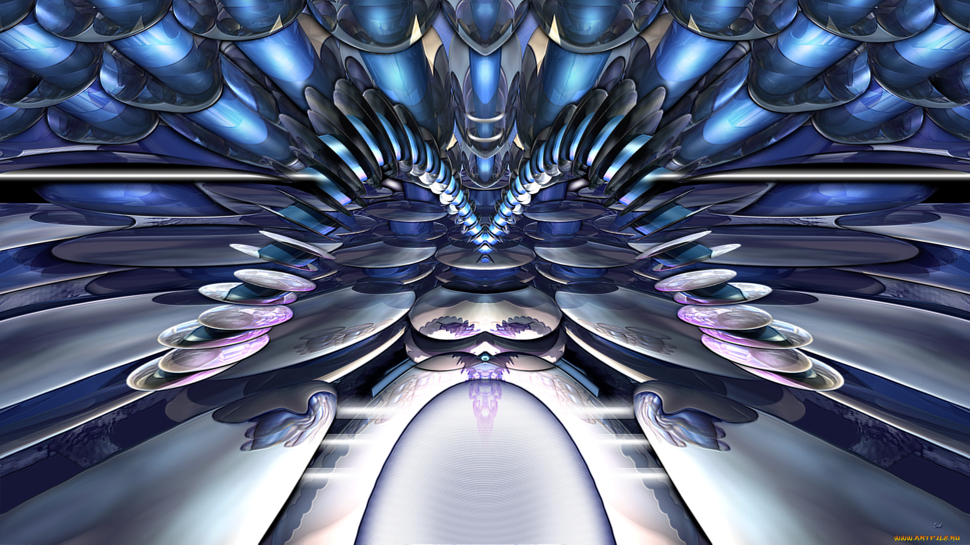 3д, графика, fractal, фракталы, фон, узор