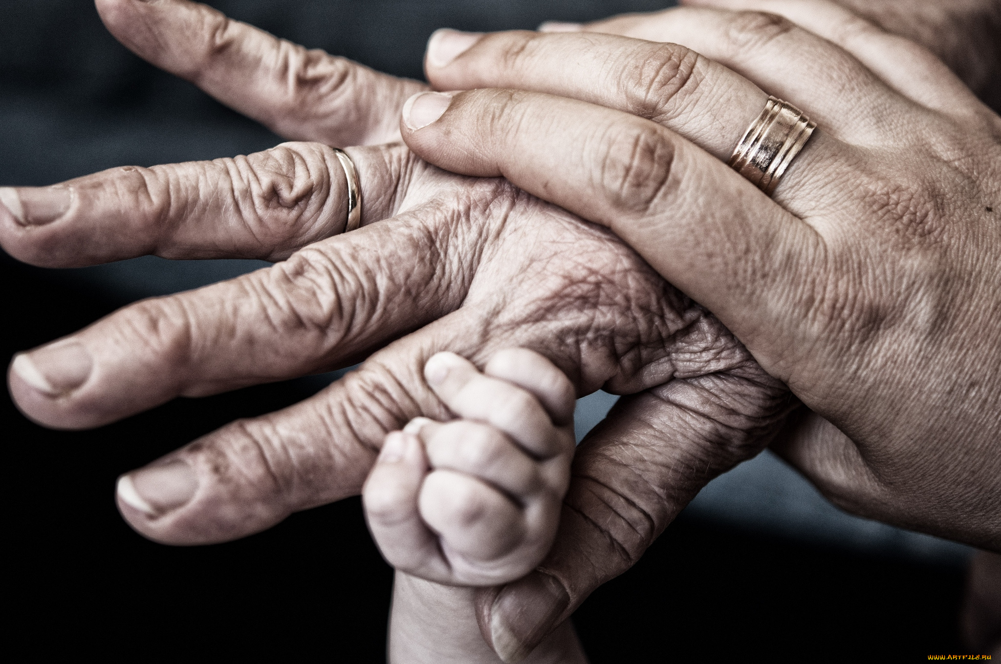 разное, руки, бабушка, мама, малыш