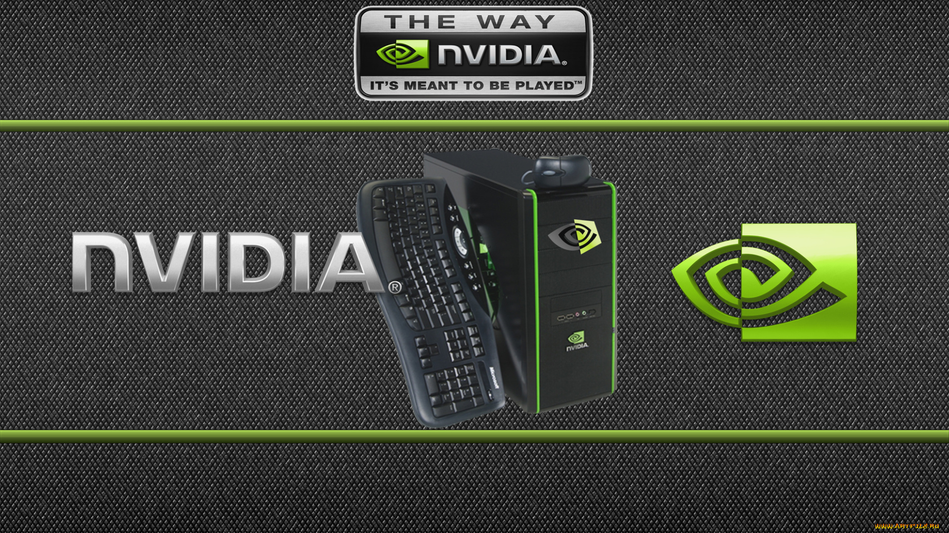 компьютеры, nvidia, сетка, логотип, фон