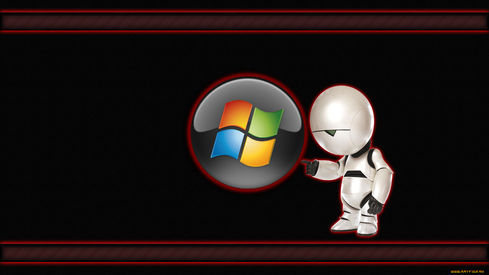компьютеры, windows, vista, longhorn, логотип, фон