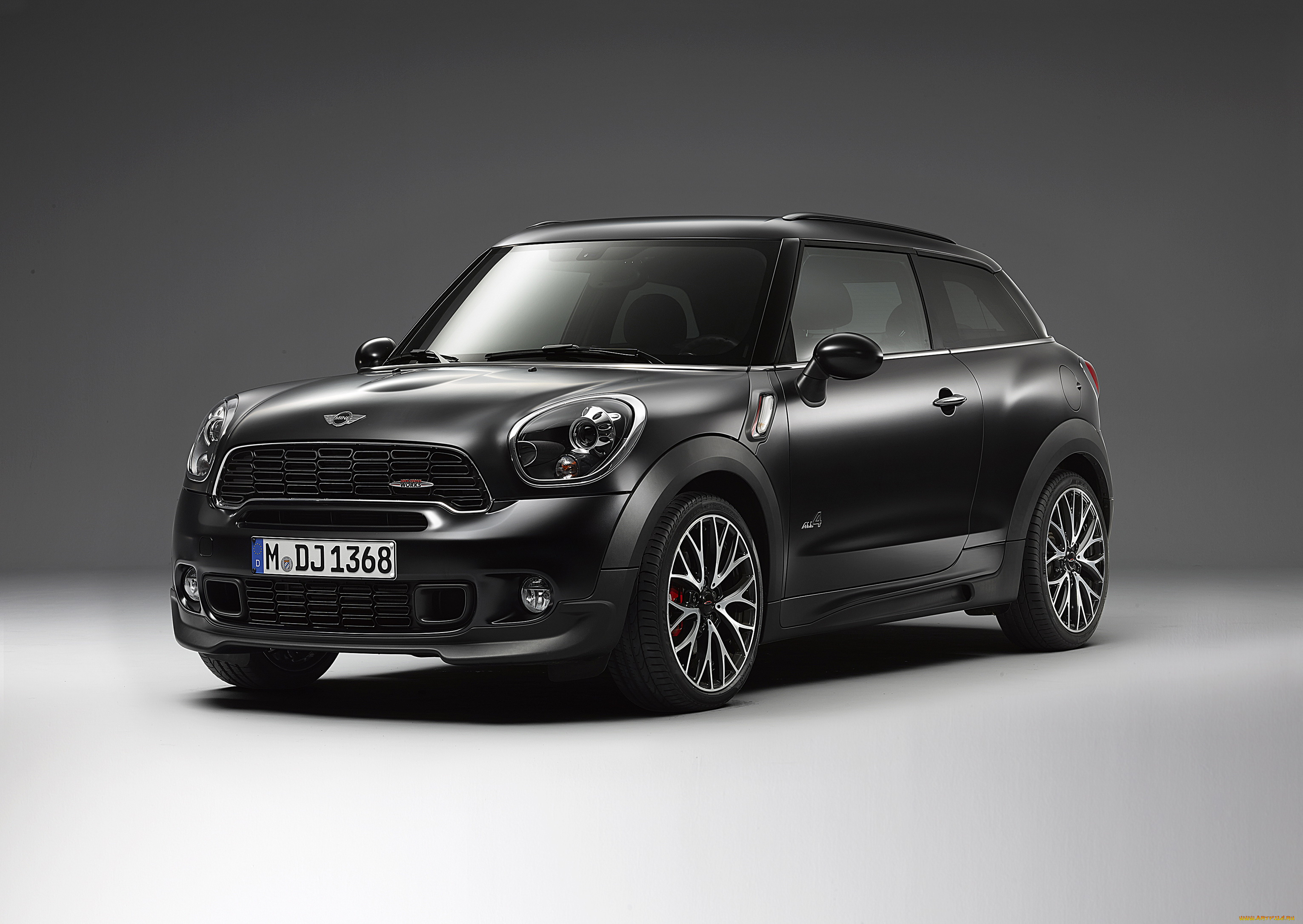 2013, mini, paceman, jcw, frozen, black, автомобили