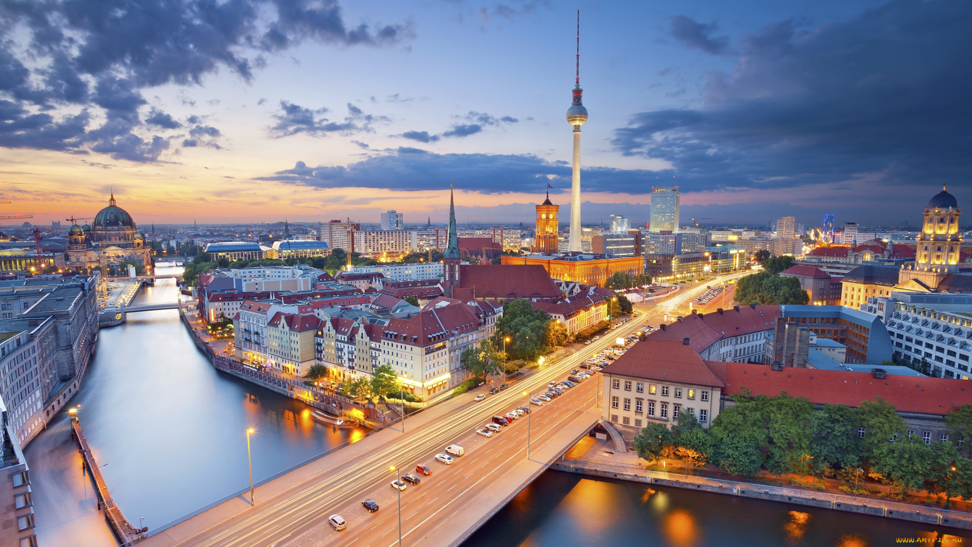 berlin, города, берлин, , германия, башня