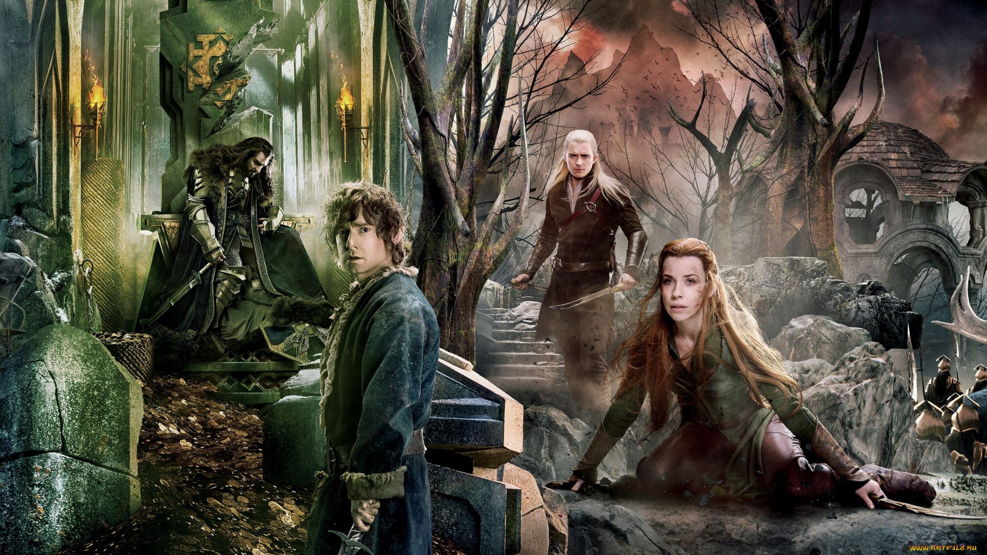 кино, фильмы, the, hobbit, , the, battle, of, the, five, armies, экшен, приключения, армий, пяти, битва, хоббит, the, battle, of, five, armies, hobbit