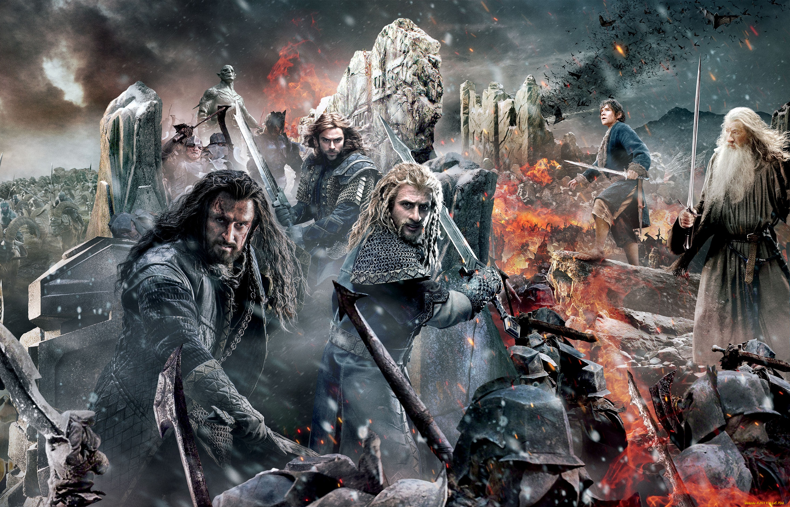 кино, фильмы, the, hobbit, , the, battle, of, the, five, armies, экшен, приключения, армий, пяти, битва, хоббит, the, battle, of, five, armies, hobbit