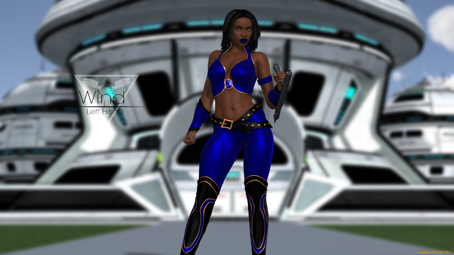 3д, графика, фантазия, , fantasy, фон, взгляд, девушка